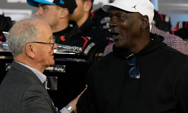 Michael Jordan, six-time NBA champion, is now a Daytona 500 winner : NPR