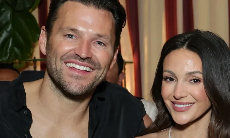 Michelle Keegan's baby Palma looks cute as a button with first ponytail