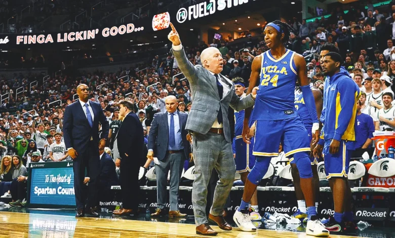 Mick Cronin Ejects His Own Player For Committing Hard Foul in UCLA's Loss to MSU