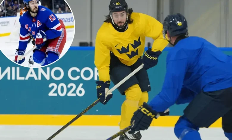 Mika Zibanejad is a different man for Sweden — Tre Kronor is counting on it