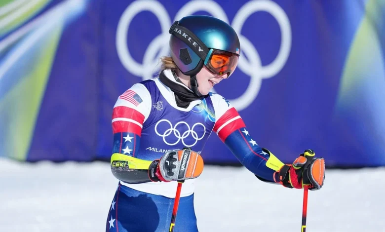 Mikaela Shiffrin misses podium in giant slalom as Olympic drought continues - The Athletic