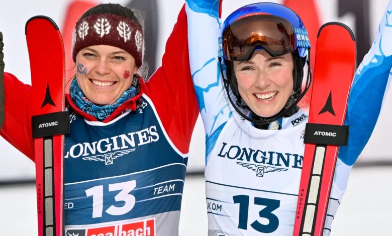 Mikaela Shiffrin set to ski for the first time in the Olympics in team combined event