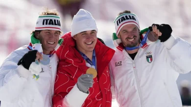 Milan's First Gold Goes to Swiss Skier on His First Try