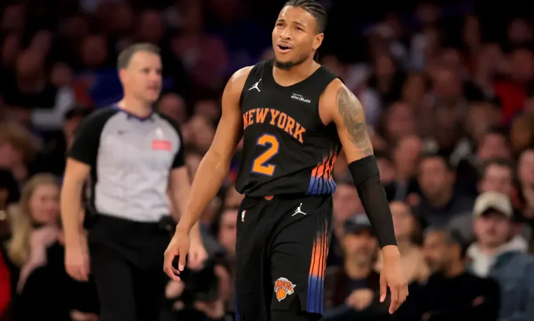 Miles McBride undergoes tests on ailing ankle as Knicks seek answers