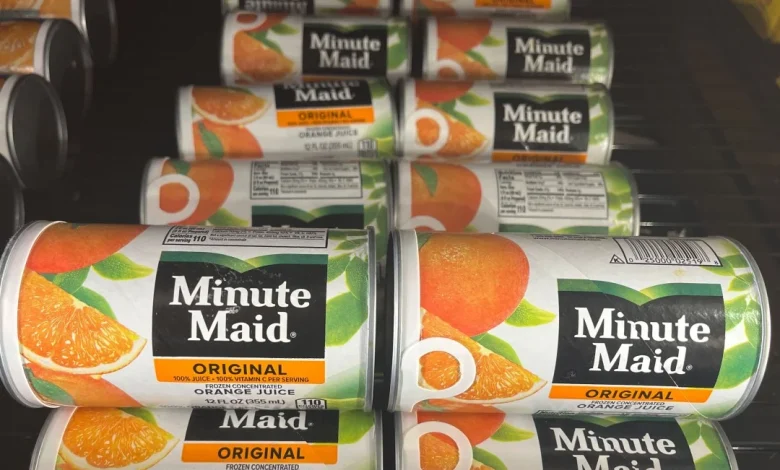 Minute Maid Ends Iconic Frozen Orange Juice Concentrate