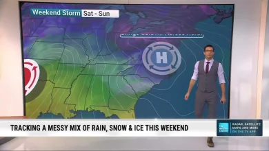 Mix Of Rain, Storms, Snow All Possible With Weekend Storm
