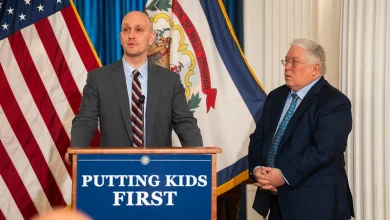 Morrisey names new state school board member while laying out criticism of current board