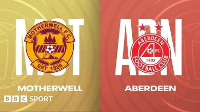 Motherwell vs Aberdeen: Scottish Premiership updates & match report