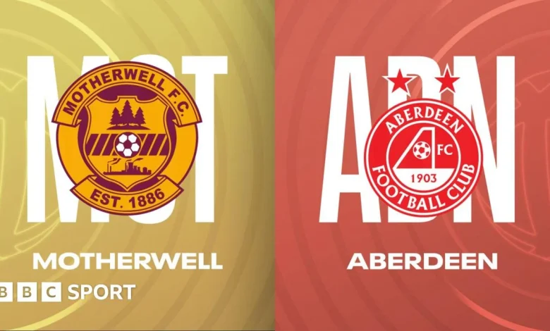 Motherwell vs Aberdeen: Scottish Premiership updates & match report