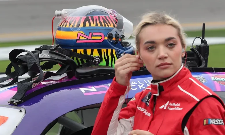 NASCAR's Natalie Decker meets Bert Kreischer and shirts come off