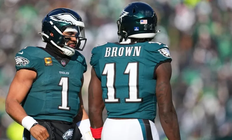 NFL insider talks A.J. Brown trade rumors and possibility of the Eagles drafting a quarterback