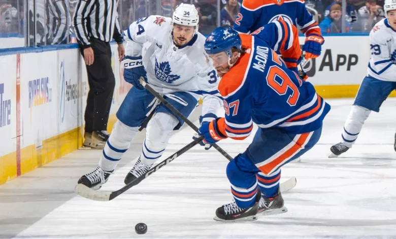 NHL On Tap: McDavid, Oilers host Matthews, Maple Leafs in Olympic preview