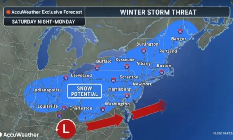 N.J. weather: Weekend winter storm could bring snow to state. Updates on track, timing.
