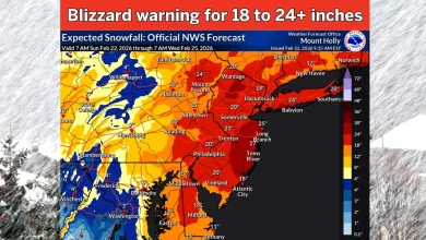 N.J. weather: ‘Potentially historic’ storm with 12 to 24+ inches of snow to cripple state. Blizzard warnings expand.