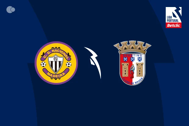 Nacional x SC Braga - Resumo, Destaques e Crónica do Jogo