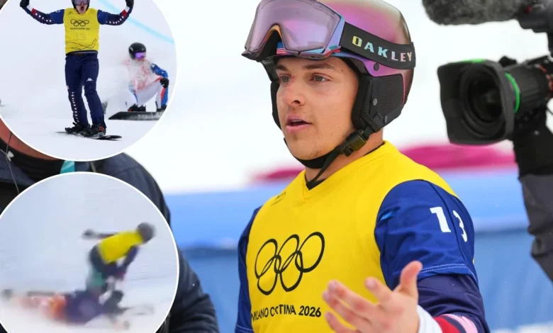 Nathan Pare disqualified over collision after first-place Olympics finish