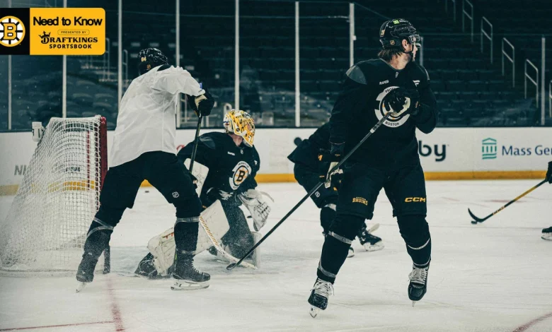 Need to Know: Bruins vs. Blue Jackets