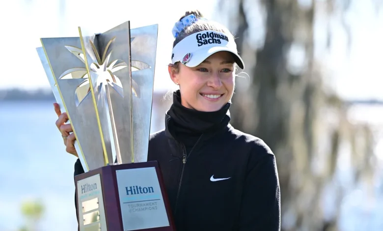 Nelly Korda declared winner after LPGA's decision to shorten opener amid extreme cold