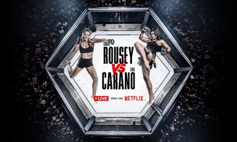 Netflix Gets Into the MMA Hexagon With Ronda Rousey vs. Gina Carano in May