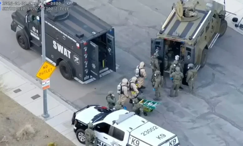 Nevada news: Hazmat, SWAT, FBI swarm Las Vegas home after possible biological lab found