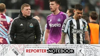 Newcastle: Eddie Howe's tired side at lowest moment since Saudi takeover with unforgiving schedule coming up
