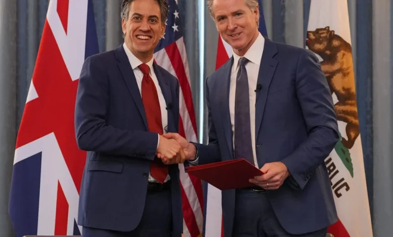 Newsom signs California-UK clean energy pact – POLITICO