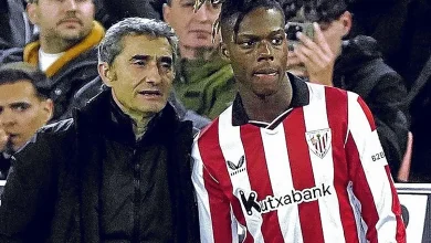 Nico Williams «está bien» y «conectado», y apunta ante el Levante