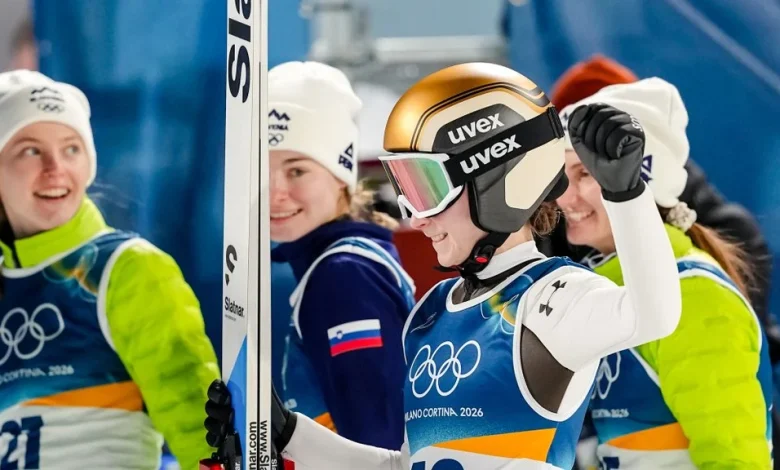 Nika Prevc je olimpijska podprvakinja!