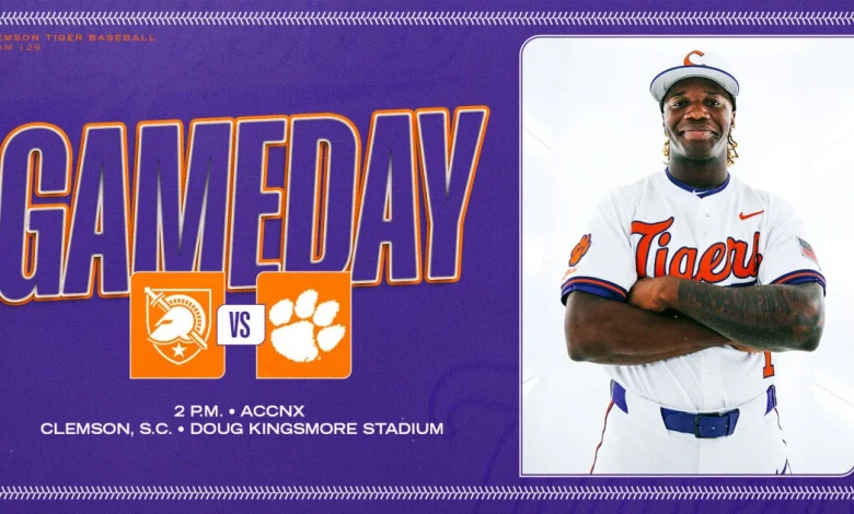 No. 17 Clemson Defeats Army West Point 10-0 in Eight Innings in Game 1 of DH – Clemson Tigers Official Athletics Site