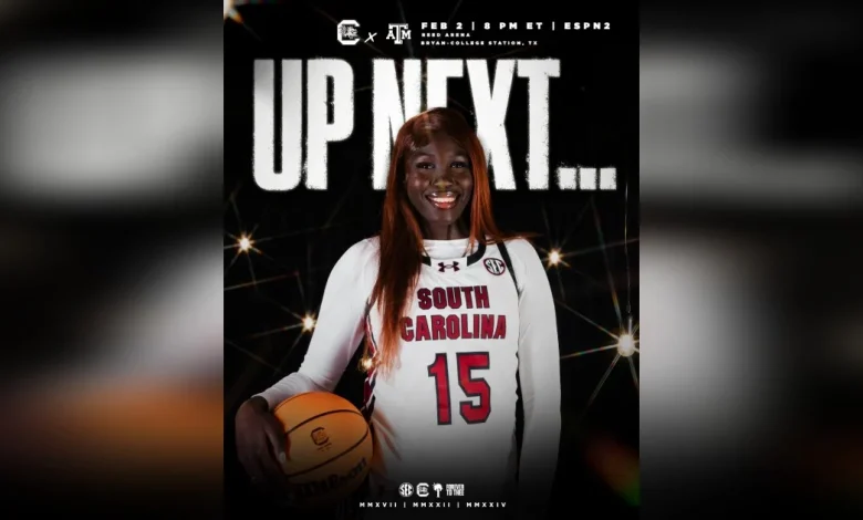 No. 3 Gamecocks at Texas A&M for Monday Night Tilt