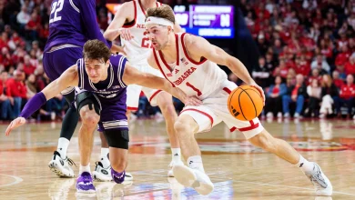 No. 7 Nebrasketball Sweeps Home-and-Home, Pulls Away from Northwestern in Ugly Rematch