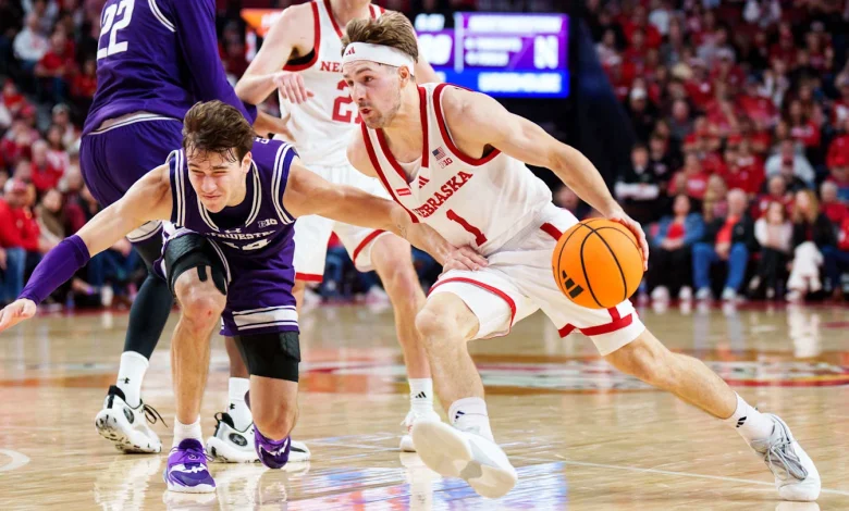 No. 7 Nebrasketball Sweeps Home-and-Home, Pulls Away from Northwestern in Ugly Rematch