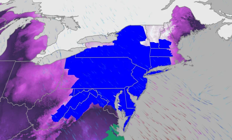 Northeast Cold Fatigue Lasts Through The Weekend With High Winds, Dangerous Wind Chills, Snow