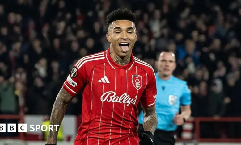 Nottingham Forest 4-0 Ferencvaros - Igor Jesus scores twice in Europa League win