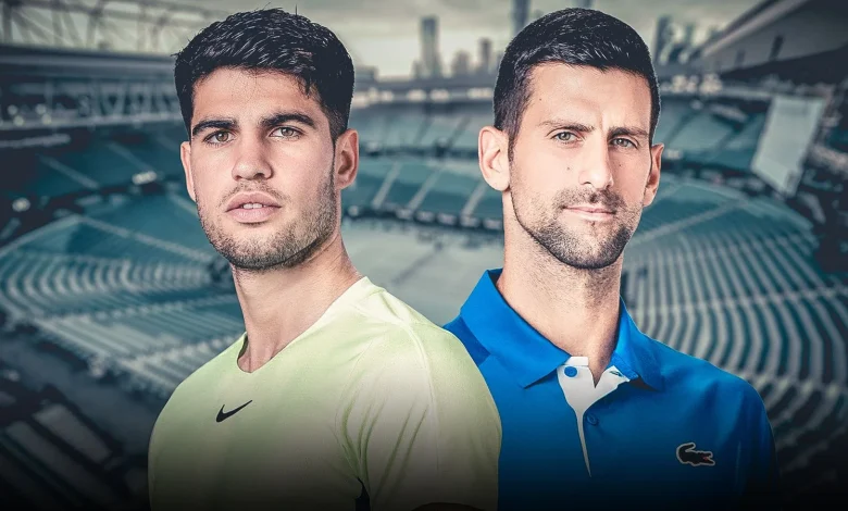 Novak Djokovic faces Carlos Alcaraz in Australian Open final with history on the line in Melbourne