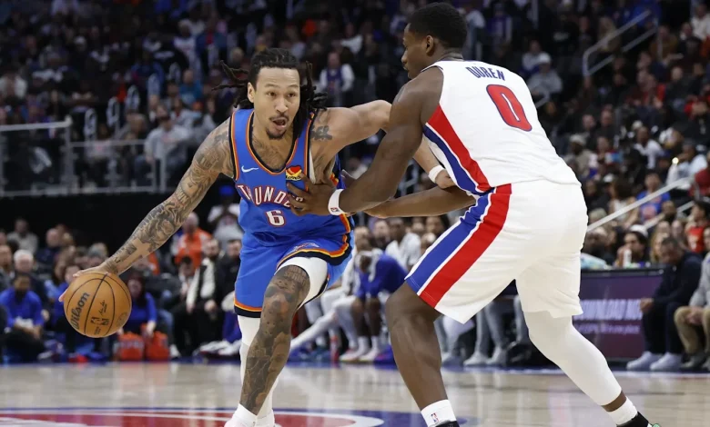 OKC Thunder Big Man Jaylin Williams Enjoys Career Night vs. Pistons