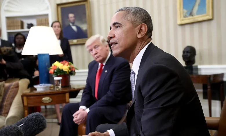 Obama Responds to Trump's AI Ape Video of Him, Michelle Obama