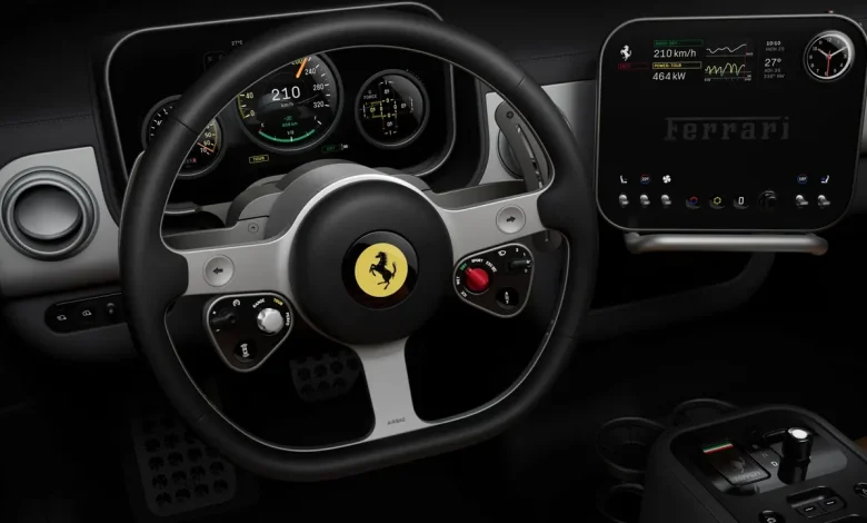 Official: Ferrari's first EV is called 'Luce', with an interior by Apple's old design boss
