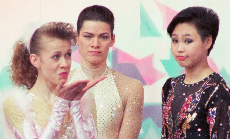 Oksana Baiul, Nancy Kerrigan, Lu Chen Revisit Iconic Photo From 1994 Winter Olympics