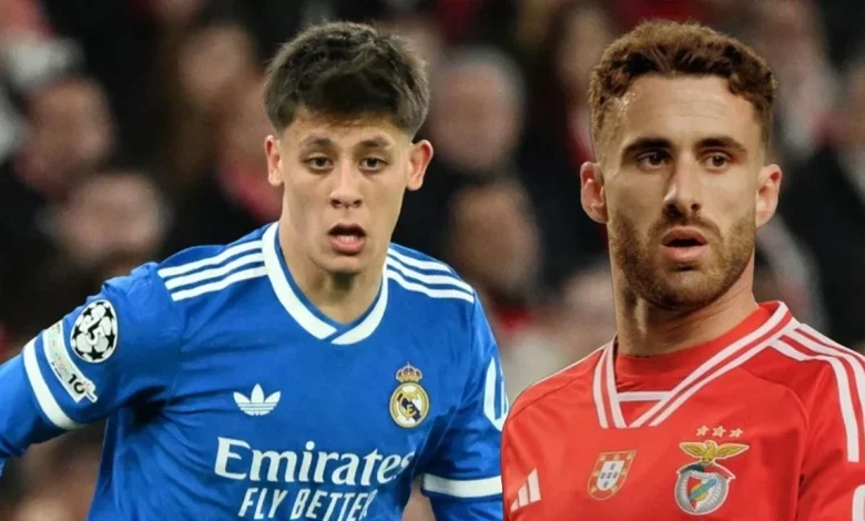 Olaylı Real Madrid-Benfica maçının rövanşına Arda Güler ve Rafa Silva ilk 11'de başlıyor