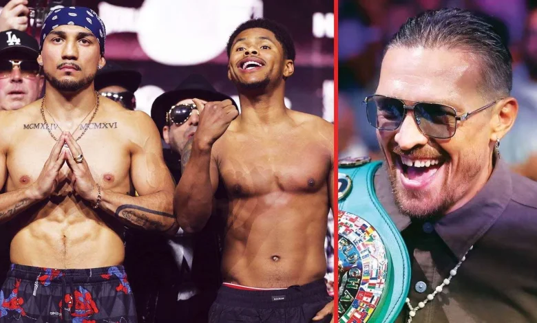 Oleksandr Usyk sees only one winner in Teofimo Lopez vs Shakur Stevenson