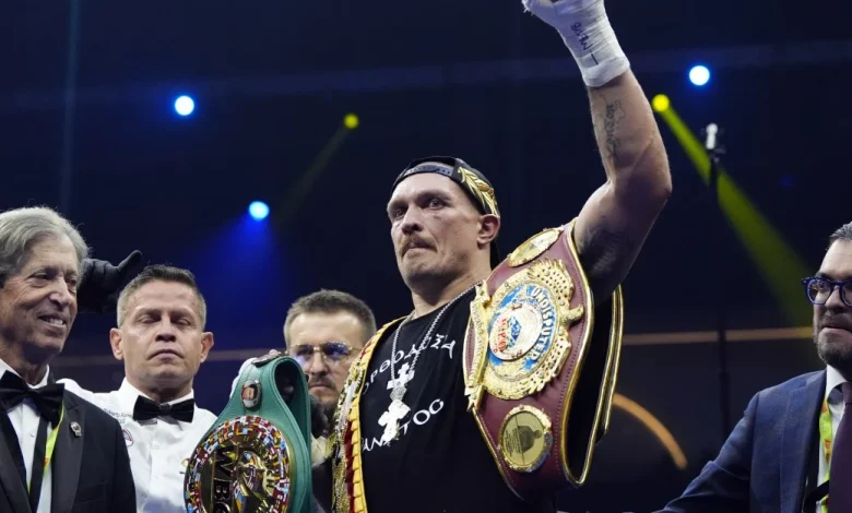 Oleksandr Usyk set to defend heavyweight title against Rico Verhoeven