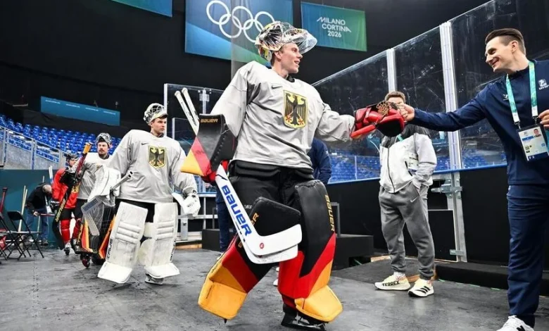 Olympia-Debüt für Maximilian Franzreb von den Adlern Mannheim