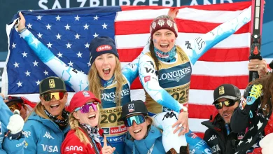 Olympic gold medalists Breezy Johnson and Mikaela Shiffrin highlight women's team combined