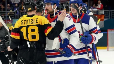 Olympic men's hockey playoff field set as U.S. routs Germany