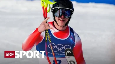 Olympische Männer-Abfahrt - Von Allmen mit Husarenritt zu Gold – Odermatt «nur» Vierter