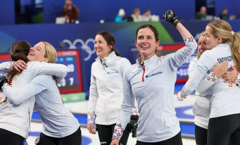 On final shot, U.S. women’s curling scores biggest Olympic win in 24 years, by an inch - The Athletic