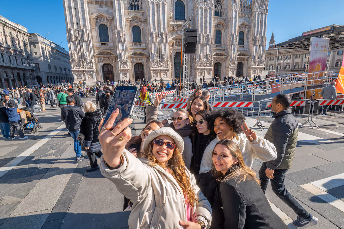 On the eve of the Olympics, Milan shakes its blues away and starts to enjoy the buzz