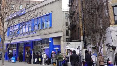 Opening Day at Polymarket’s Chaotic Stunt Grocery Store