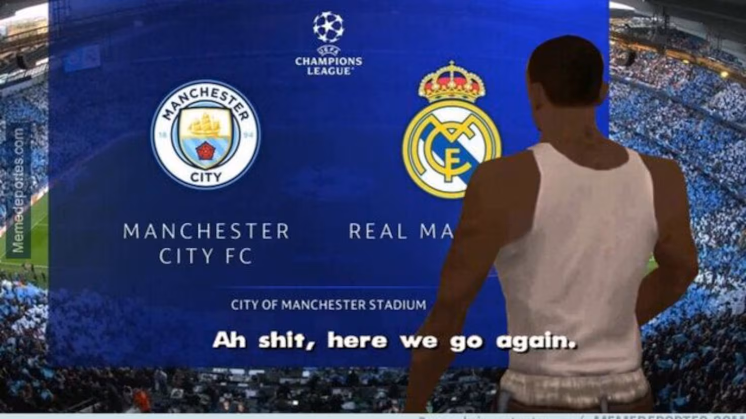 Otra vez un Manchester City - Real Madrid: los mejores memes del sorteo de octavos de la Champions League